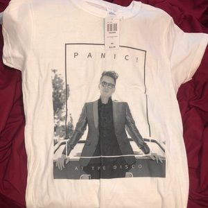 Short sleeve Panic at the disco shirt